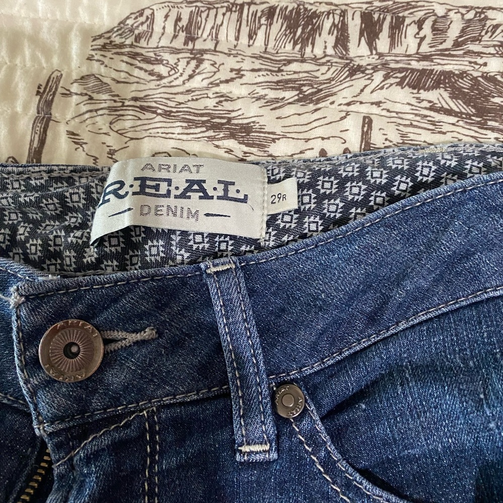 Ariat R.E.A.L. Classic Blue Denim Jeans